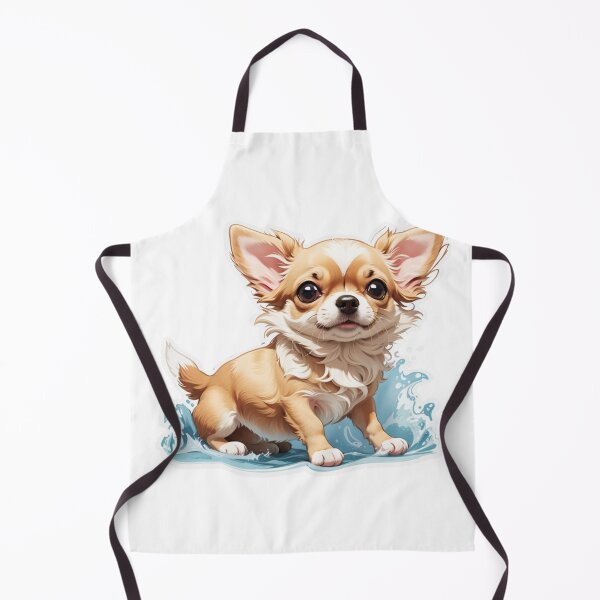 Item preview, Sticker cartoon chihuahua lovely2. designed and sold by WhalesDesignLab.