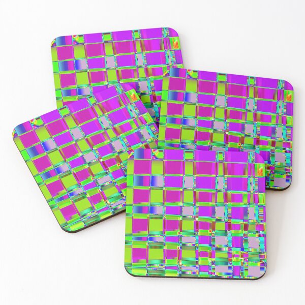 Item preview,  Composition of green and purple squares designed and sold by Ivicaartist.