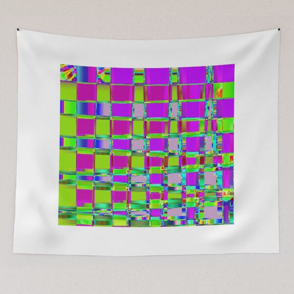 Item preview,  Composition of green and purple squares designed and sold by Ivicaartist.