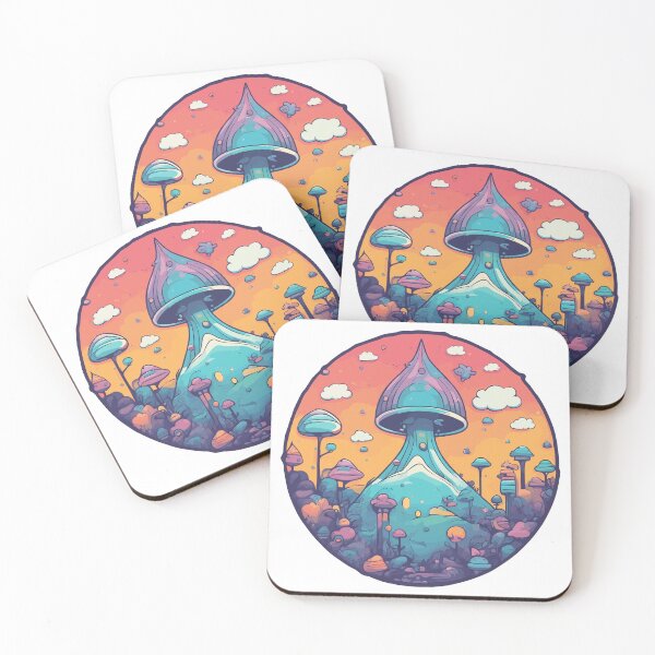 Item preview, Celestial Flora: The Enigmatic Mushroom Garden designed and sold by TrendyMingle.