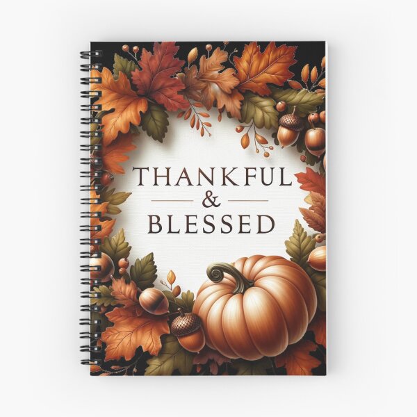 Item preview, Thankful & Blessed - Autumn Wreath designed and sold by ZenEverAI.