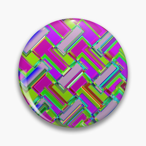 Artikelvorschau, Dynamische diagonale Komposition aus grünen und violetten Quadraten entworfen und verkauft von Ivicaartist.