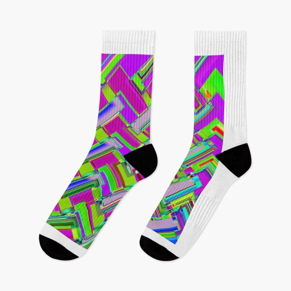 Item preview, Dynamic diagonal composition of green and purple squares designed and sold by Ivicaartist.