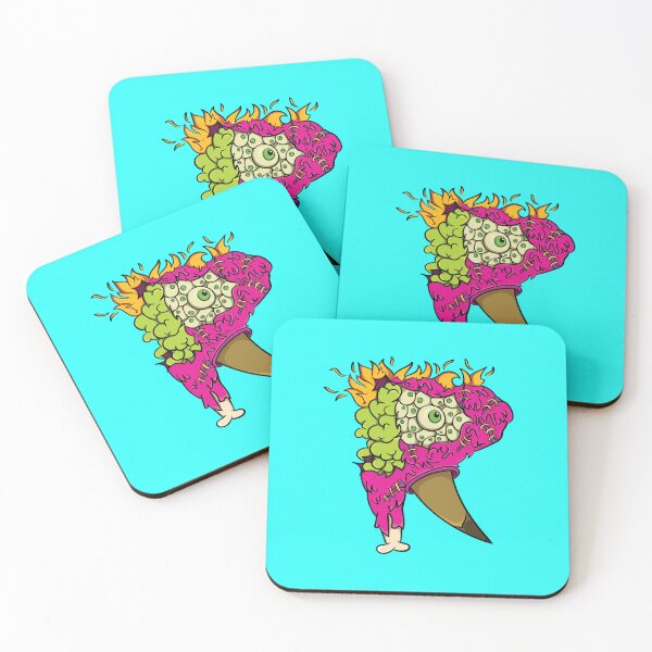 Item preview, Alphabet R Monster Design Illustration designed and sold by Cosmodoody.