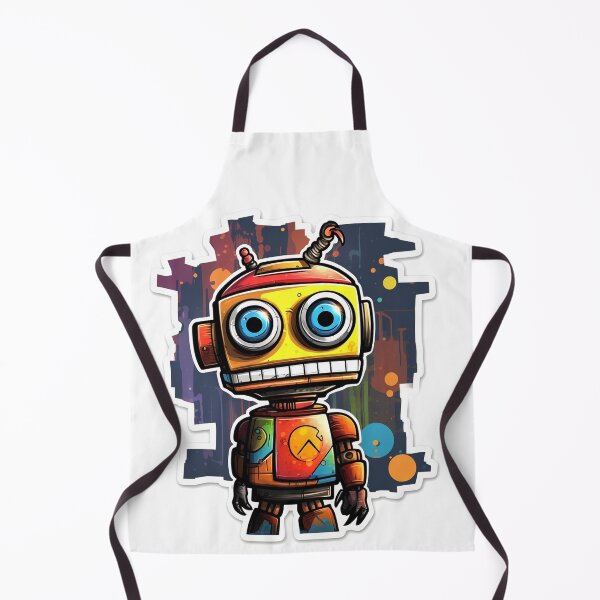 Item preview, cartoon robot designed and sold by thanomsak suwannasi.