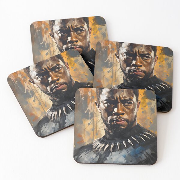 Item preview, Black Panther painting designed and sold by Charlotte Hawkins.
