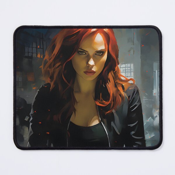 Item preview, Black Widow painting designed and sold by Charlotte Hawkins.