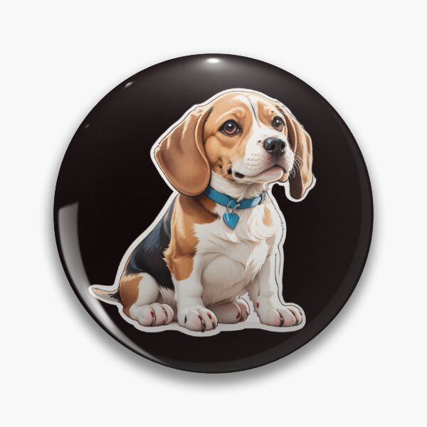 Item preview, Sticker cartoon cute Beagle 2. designed and sold by WhalesDesignLab.