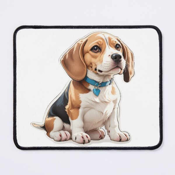 Item preview, Sticker cartoon cute Beagle 2. designed and sold by WhalesDesignLab.