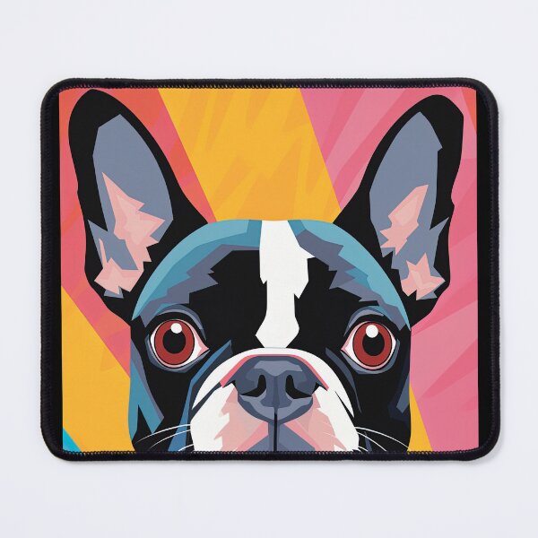 Item preview, Pop Art Boston Terrier designed and sold by Inky-Spiration.