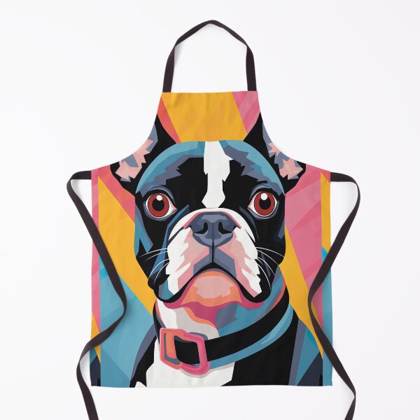 Item preview, Pop Art Boston Terrier designed and sold by Inky-Spiration.