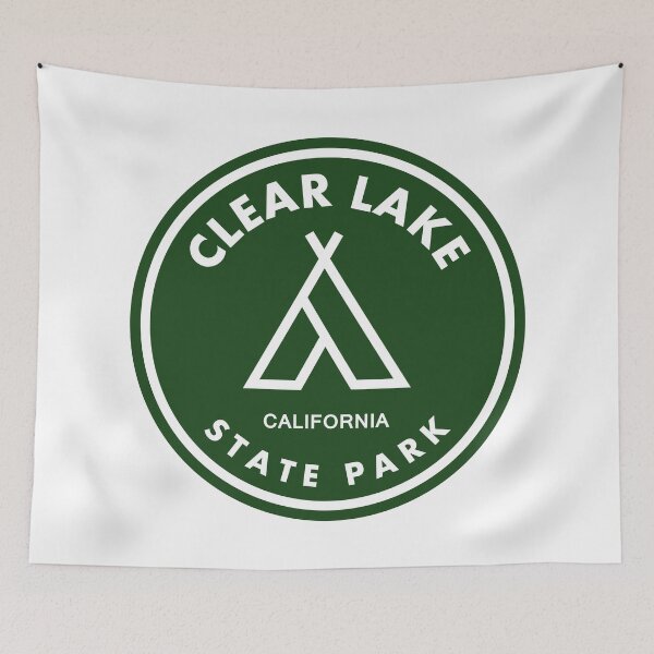 Item preview, Clear Lake State Park California Tent designed and sold by bivenart.