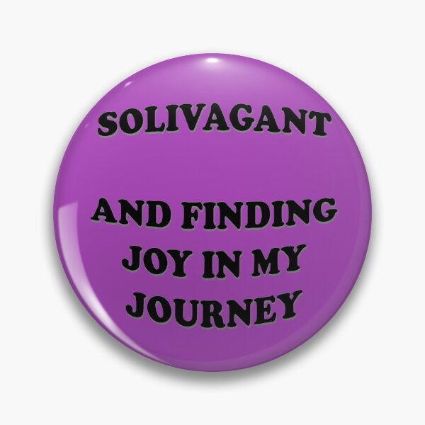 Item preview, Copy of Solivagant And Finding Joy In My Journey Lone Walker Quote  designed and sold by taiche.