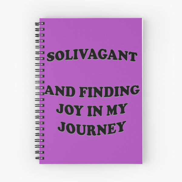 Item preview, Copy of Solivagant And Finding Joy In My Journey Lone Walker Quote  designed and sold by taiche.