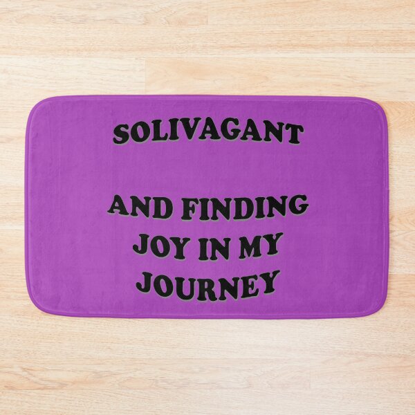 Item preview, Copy of Solivagant And Finding Joy In My Journey Lone Walker Quote  designed and sold by taiche.