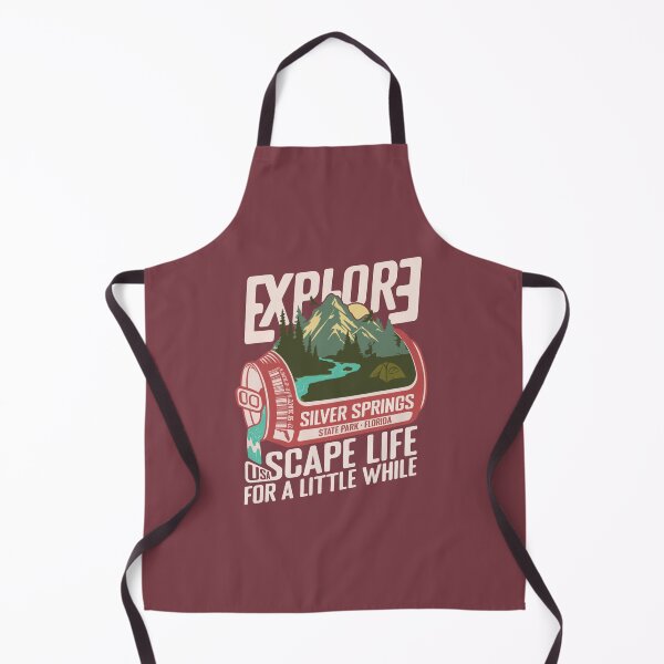 Item preview, Silver Springs State Park Florida - FL Retro In A Pink Soda Camping Hiking Outdoor Adventure designed and sold by mountainfad.