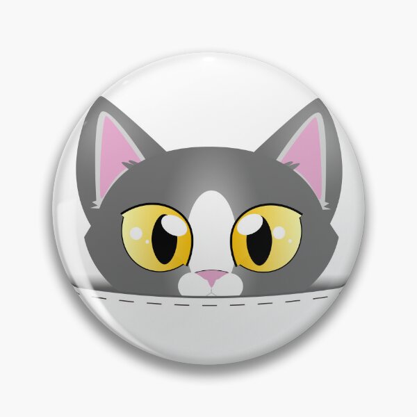 Item preview, 3D effect Peeping Cat in a Pocket designed and sold by TheMWorld.