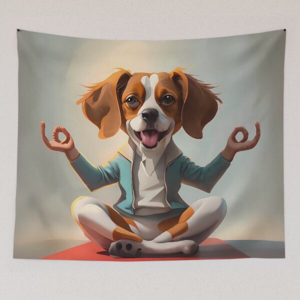 Item preview, Dog yoga designed and sold by Windness Zao.