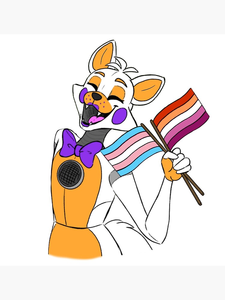 Trans Lesbian Pride Lolbit  Poster for Sale by Toribit