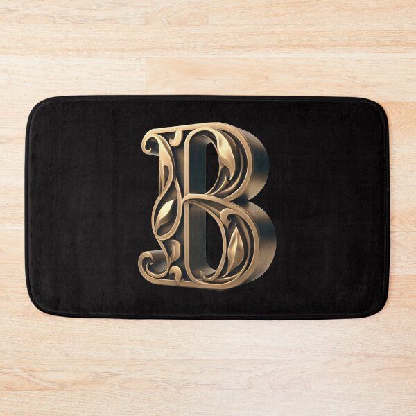 Item preview, BRASS 3D LETTER B STICKER designed and sold by stickysterscom.