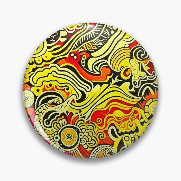 Item preview, A beautiful abstract print in cambodian art style designed and sold by spoo-art.