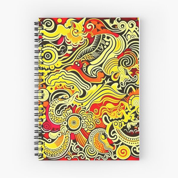 Item preview, A beautiful abstract print in cambodian art style designed and sold by spoo-art.