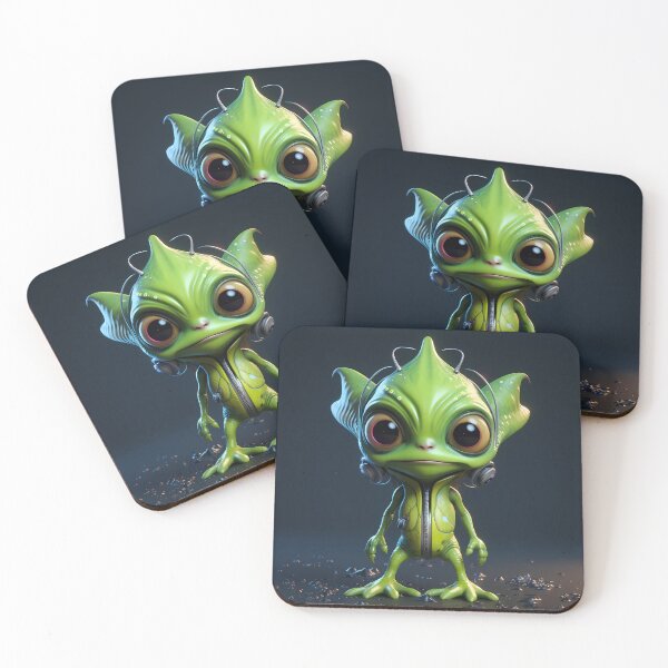 Item preview, 3D Cartoon Alien designed and sold by Lumora.Studio.