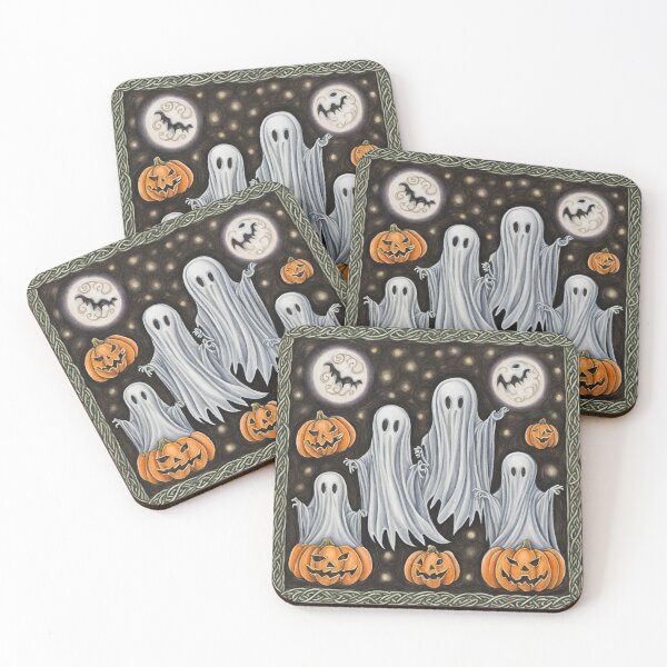 Item preview, Spooky Pumpkin and Apparitions under Moon designed and sold by Zephyrux.