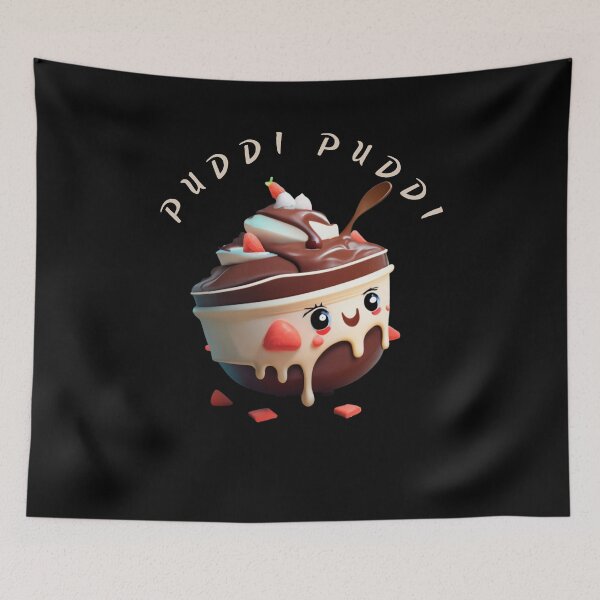 Item preview, Puddi Puddi Funny Gifts for Food Lover designed and sold by EmiAndMike.
