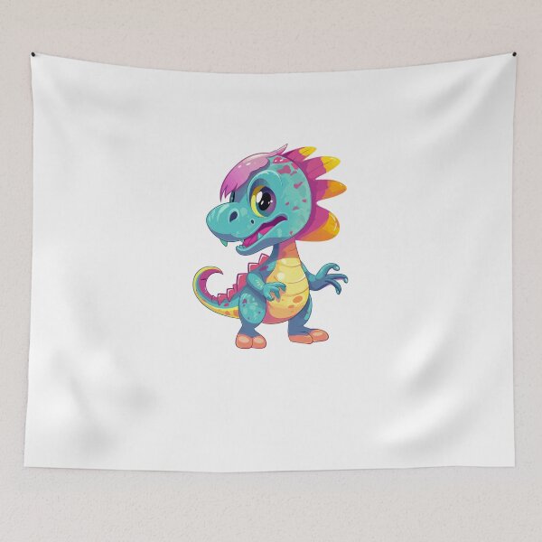 Item preview, Thoughtful Utahraptor: Thoughtful and Reflective Dinosaur designed and sold by CozyCanvasCrew.