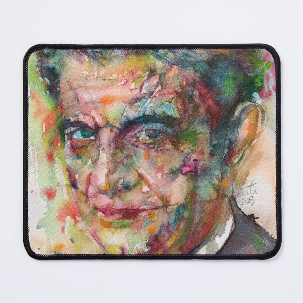 Item preview, JACQUES LACAN watercolor portrait .1 designed and sold by lautir.