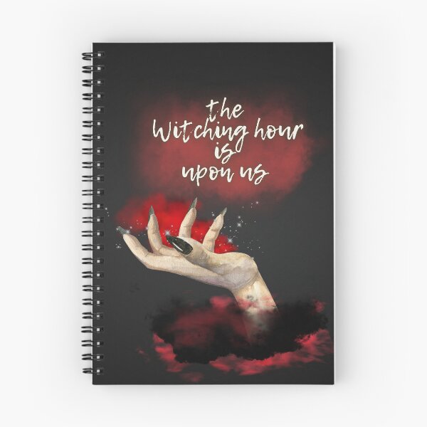 Item preview, "The witching hour is upon us" Halloween vibe, Graphic Design  designed and sold by Lunardreams54.