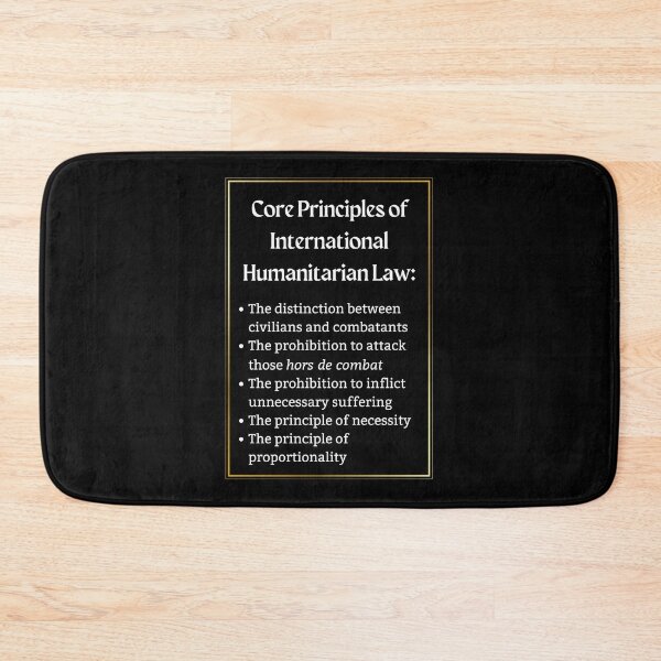 Item preview, Core Principles of International Humanitarian Law. War Crimes designed and sold by Rebel-Design.