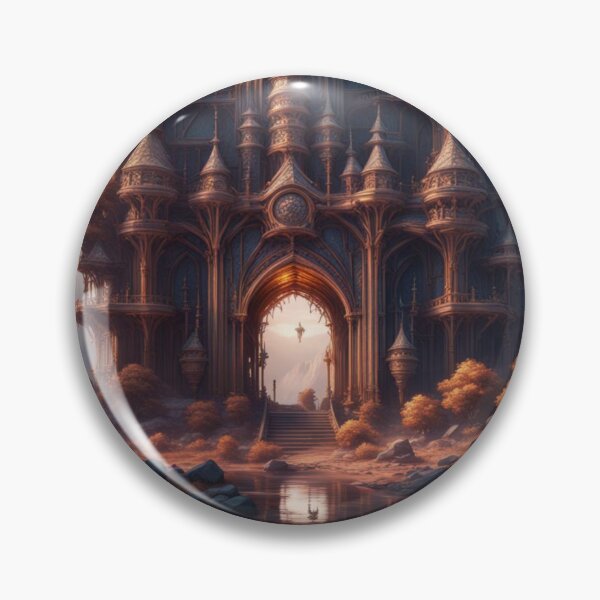 Item preview, halloween castle designed and sold by vibrants2024.