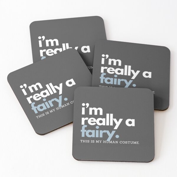 Item preview, I'm Really A Fairy. This is my human costume. designed and sold by D3signsByM3.
