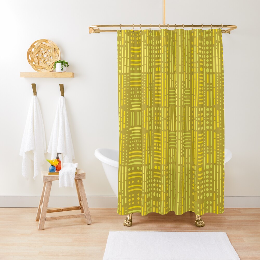 Item preview, Shower Curtain designed and sold by hidden-design.