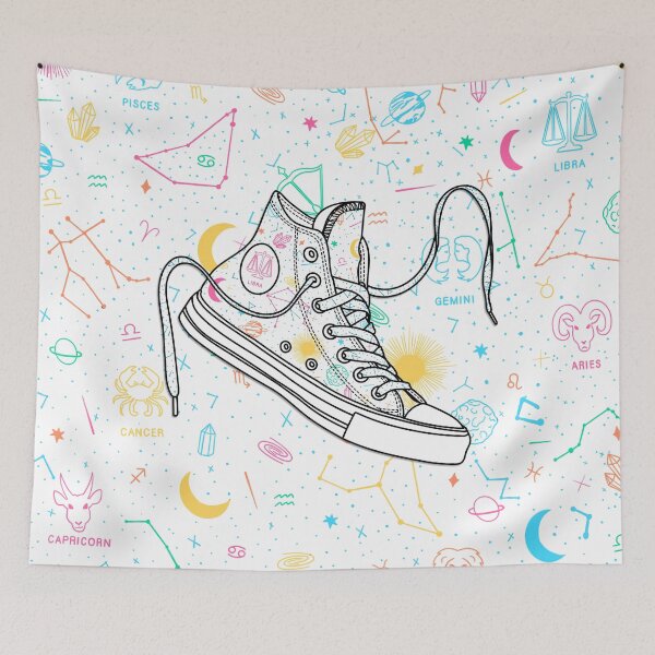 Item preview, Libra high tops - Pastel colours designed and sold by MickeyEdwards.