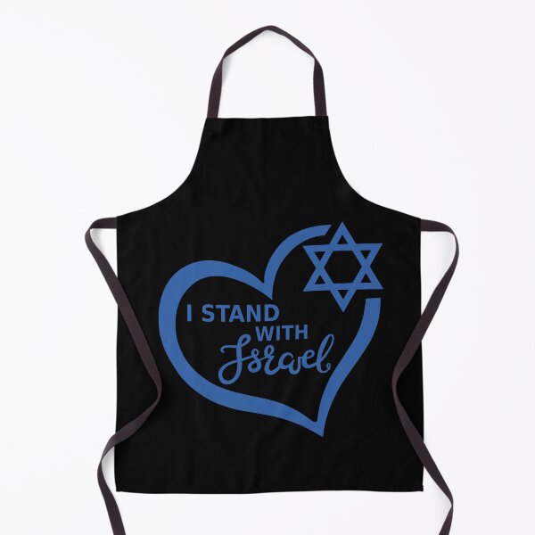 Artikelvorschau, Ich stehe mit Herz und Stern Israels entworfen und verkauft von VSZNGRFX.