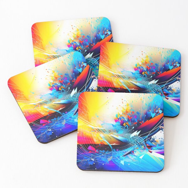 Item preview, A beautiful abstract print in a high-tech style designed and sold by spoo-art.