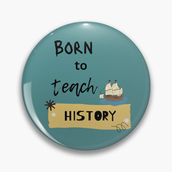 Item preview, Born to teach History designed and sold by Studio29shirts.