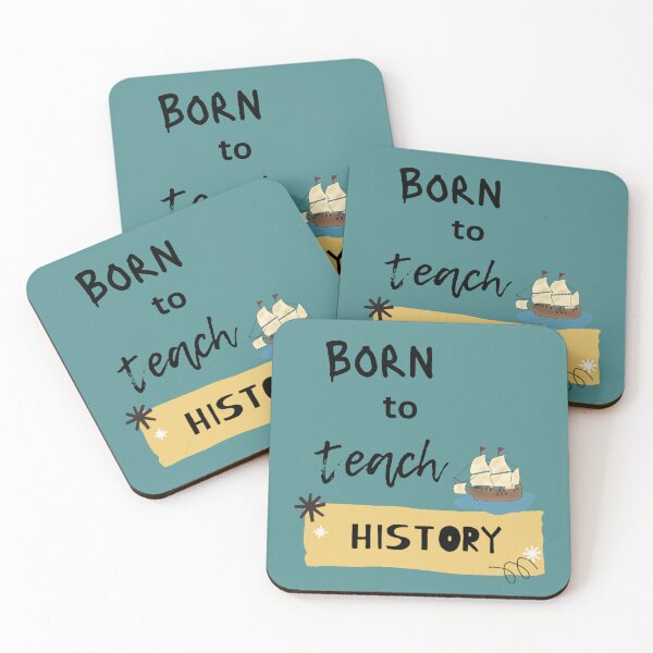 Item preview, Born to teach History designed and sold by Studio29shirts.