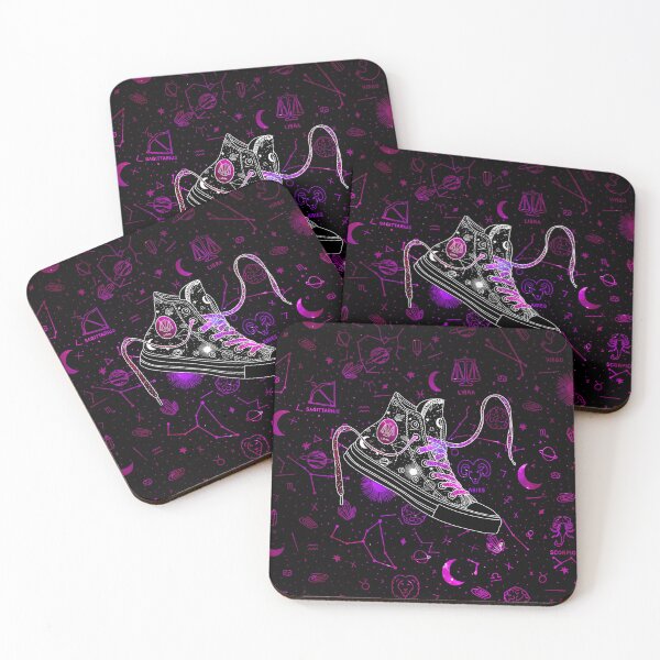 Item preview, Libra high tops - Space laces designed and sold by MickeyEdwards.