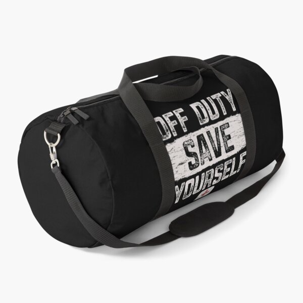 Item preview, Off Duty Save Yourself Funny Camp Nurse Vacation First Aider EMT EMS  designed and sold by alenaz.