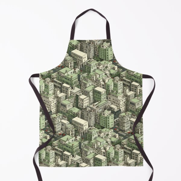 Item preview, city town seamless designed and sold by Ttthunder123.