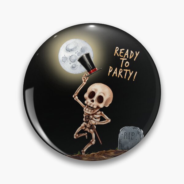 Item preview, Halloween Party Skeleton designed and sold by emmaamarch.