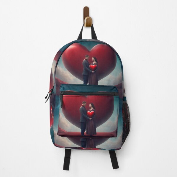 Item preview, Man and woman and big heart designed and sold by M-Y-A-R-T-.