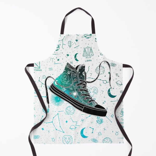 Item preview, Pisces high tops - Space canvas designed and sold by MickeyEdwards.