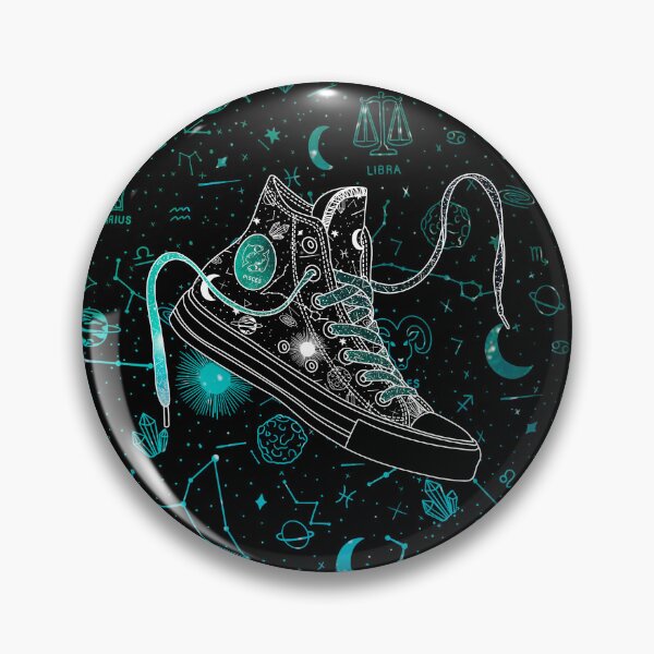 Item preview, Pisces high tops - Space laces designed and sold by MickeyEdwards.