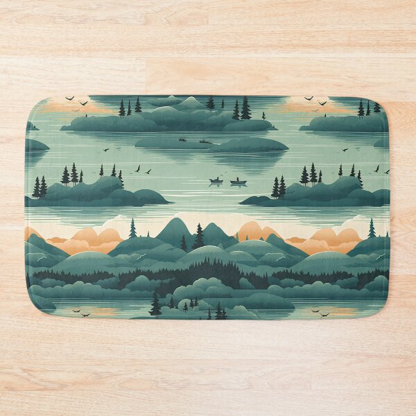 Item preview, lake seamless designed and sold by Ttthunder123.
