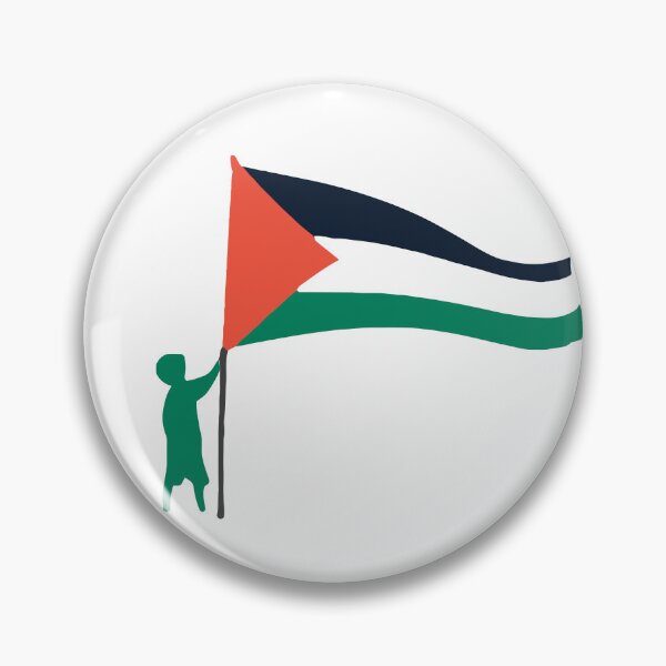 Item preview, Kid holding Palestine Flag Minimal & Bold designed and sold by CyberWindow.